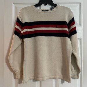 Polo Ralph Lauren Women’s Striped Sweater Knitwear Vintage - Size Large